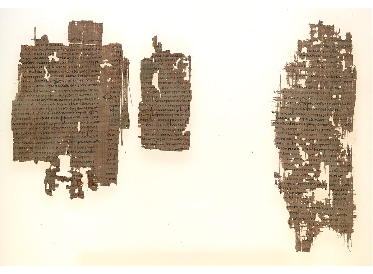 Papyrus fragments